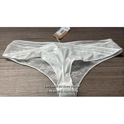 7049 - MAISON LEJABY MISS LEJABY TANGA BRIEFS / L / LILY / NEW / RRP:38 / T14