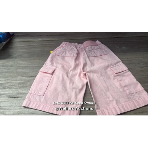 7106 - MARC JACOBS KIDS RIPSTOP BERMUDA SHORTS / 5 / PINK / NEW / RRP: 85 / SMALL MARK - SEE IMAGES / T15