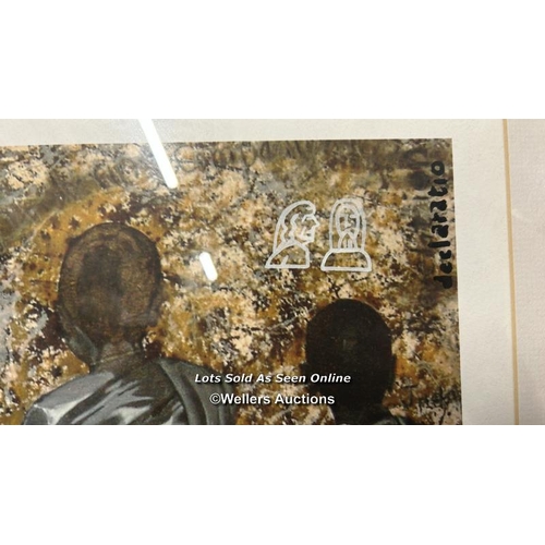 253 - Damilola Oshilaja - limited edition print 'Prometheus et al (Embellished)' signed in pencil, limited... 