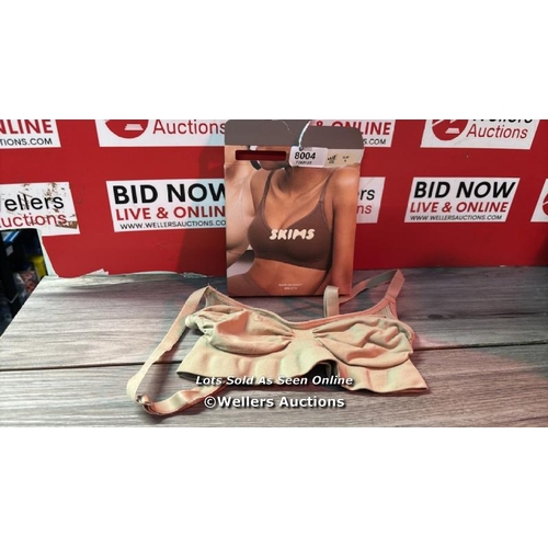 8004 - SKIMS SEAMLESS SCULPT BRALETTE / SIZE S / CLAY / APPEARS NEW IN OPEN BOX / RRP: �40 / T20