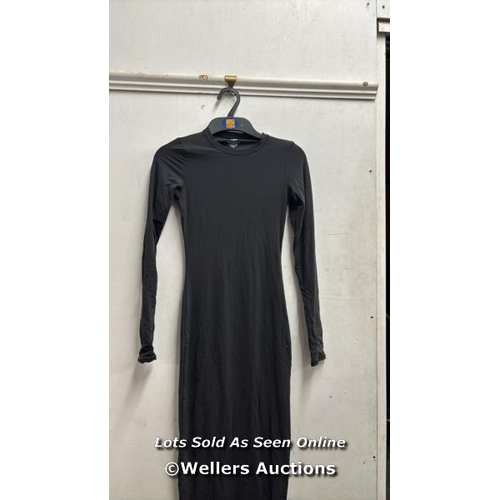 8031 - SKIMS SOFT LOUNGE SOFT LOUNGE DRESS / SIZE XS / BLACK / MINIMAL SIGNS OF USE / RRP: �88 / T17