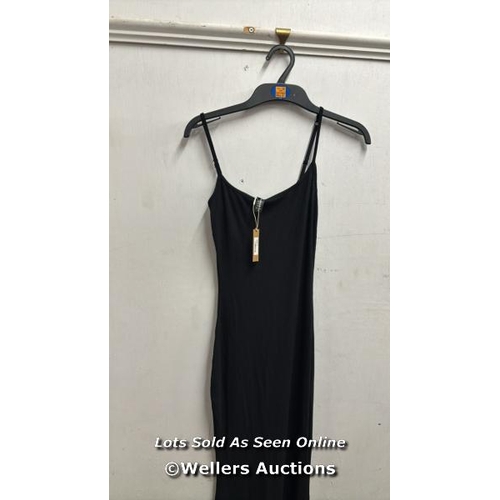 8032 - SKIMS SOFT LOUNGE SLIP DRESS / SIZE S / BLACK / MINIMAL SIGNS OF USE / RRP: �80 / T17