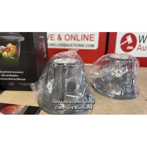 8111 - VITAMIX 225ML BLENDING CUPS SET OF 2 / NEW / G17