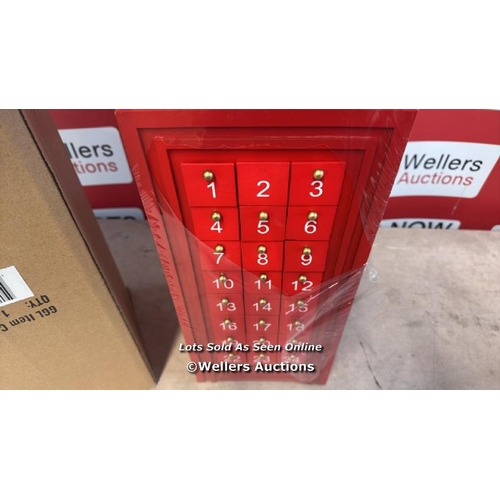 8127 - GISELA GRAHAM LED TELEPHONE BOX ADVENT CALENDAR / RRP: 80 / NEW / G19