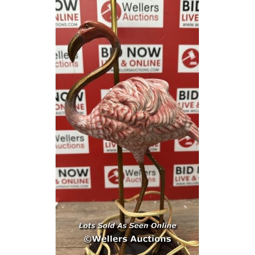 8168 - HOUSE OF HACKNEY FLAMINGO LAMP STAND / NEW, OPEN BOX / RRP: 545 / P2