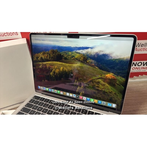 8432 - APPLE MACBOOK AIR 13.6 MXCT3B/A M3 512GB 8C/10G   / APPEARS NEW OPEN BOX, IN VERY GOOD COSMETIC COND... 