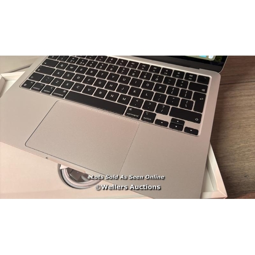 8432 - APPLE MACBOOK AIR 13.6 MXCT3B/A M3 512GB 8C/10G   / APPEARS NEW OPEN BOX, IN VERY GOOD COSMETIC COND... 