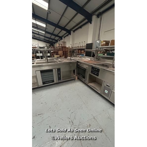 8 - Intgral Cooklie Suite, complete commercial induction cookline suite includes Turbo fan ovens x 3 ind... 