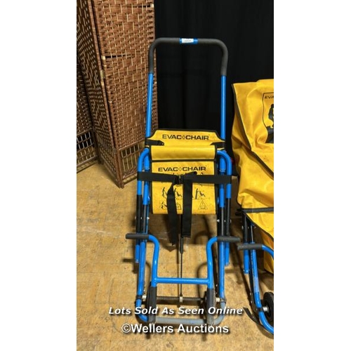 15 - Two Evac+Chairs / Buyer will be responsible for removal, located in the large hall / Lot Location: T... 