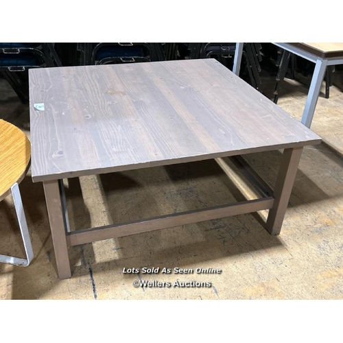 29 - Three assorted tables / Buyer will be responsible for removal, located in the large hall / Lot Locat... 