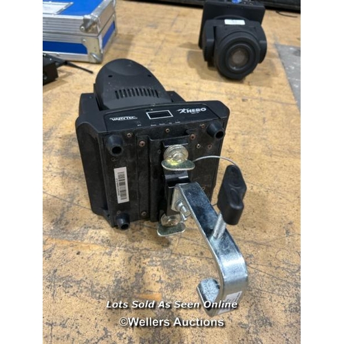 63 - Varytec Hero Spot 60 LED spotlight with moving head / Buyer will be responsible for removal, located... 