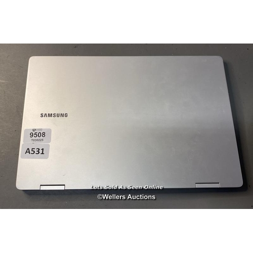 9508 - SAMSUNG LAPTOP 730QED/ 8GB RAM/ I5-1235U@1.30GHZ/ 256GB HD/ WINDOW 11 (SCREEN DAMAGE)