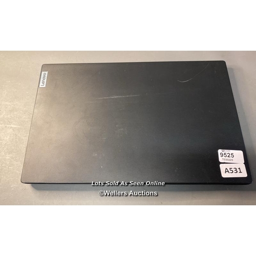 9525 - LENOVO LAPTOP AMB RYZEN 3 / 250GB HD/7320U@2.4GHZ/8GB RAM / WINDOW 10 / SIGNS OF USE - SEE IMAGES / ... 