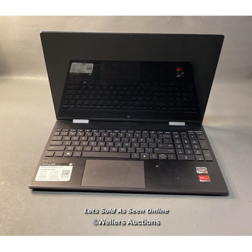 9526 - HP LAPTOP AMB RYZEN 7 / 500GB HD / 5700U@1.8GHZ / 12GB RAM /  WINDOW 11 (TOUCH SCREEN) / APPEARS NEW... 