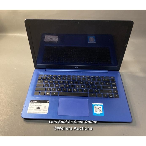 9539 - HP LAPTOP AMB A4-9120E@ 1.5GHZ/4GB RAM/64GB HD / WINDOW 10