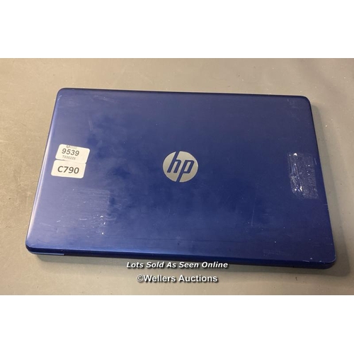 9539 - HP LAPTOP AMB A4-9120E@ 1.5GHZ/4GB RAM/64GB HD / WINDOW 10