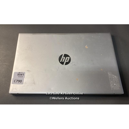 9541 - HP LAPTOP INTEL PENTIUM GOLD 7505@2GHZ / 8GB RAM/128GB HD / WINDOW 11