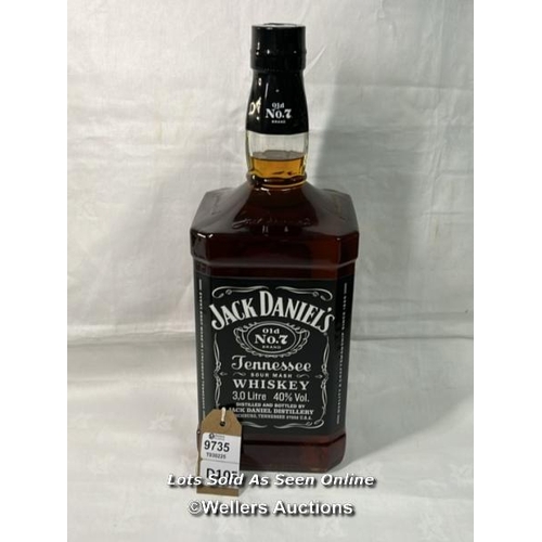 9735 - JACK DANIEL'S OLD N07 WHISKEY 3,0 LITRE 40%VOL