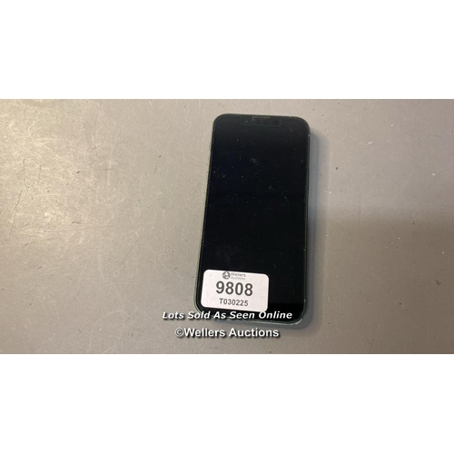 9808 - IPHONE 13 MINI / A2628 / GREEN/128GB / IMEI-353131400579468  / I-CLOUD UNLOCKED (BACK CAMERA GLASS D... 