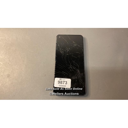 9873 - GALAXY A21S DUAL / SM-A217F / BLACK/32GB / IMEI-356905267419323 GOOGLE ACCOUNT LOCKED (SCREEN DAMAGE... 