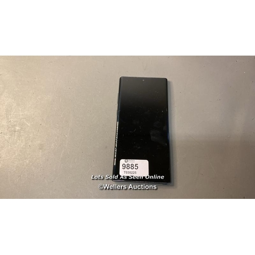 9885 - GALAXY NOTE 10+ 5G DUAL/SM-N976B / AURA BLACK/IMEI-359261100305783 GOOGLE ACCOUNT LOCKED