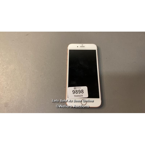 9898 - IPHONE 6S / A1688 / ROSE GOLD/32GB / IMEI-356135098684370  / I-CLOUD LOCKED