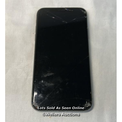 9915 - IPHONE X / A1901 / 64GB / SPACE GRAY / IMEI: 354868094816172 / I-LCLOUD LOCKED - SCREEN AND BACK DAM... 