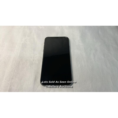 9922 - IPHONE XS / A2097 / 64GB / SPACE GRAY / IMEI: 353170101278830 / I-CLOUD LOCKED - SCREEN DAMAGED