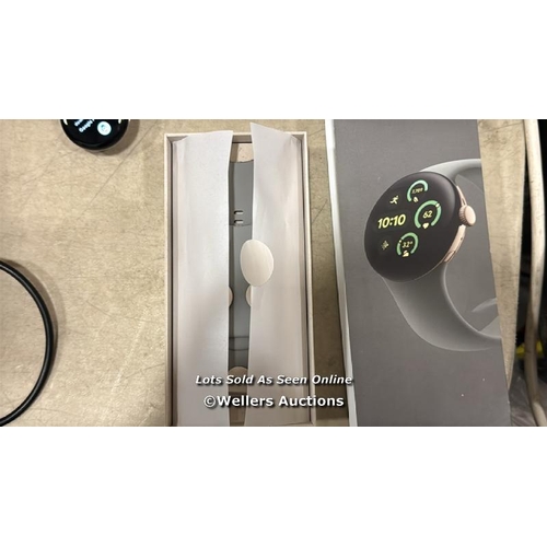 8898 - GOOGLE PIXEL WATCH 3 (41 MM) ANDROID SMARTWATCH WITH HEART RATE TRACKING, ADVANCED RUNNING FROM FITB... 