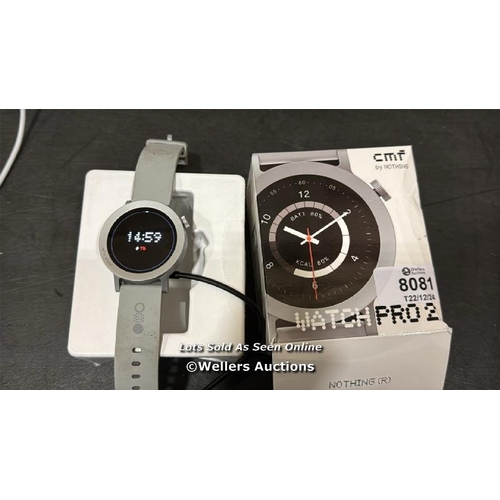 8897 - CMF BY NOTHING WATCH PRO 2 SMARTWATCH WITH 1.32