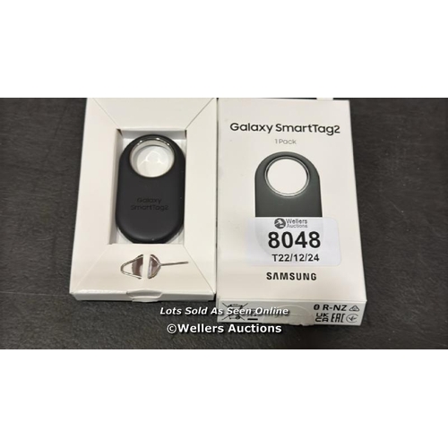 8895 - SAMSUNG GALAXY SMARTTAG2 BLUETOOTH TRACKER (1 PACK), COMPASS VIEW AR, FIND LOST MODE, BLACK / MINIMA... 