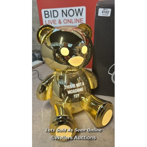 8102 - KARTELL TABLE LAMP METALLIC BEAR 