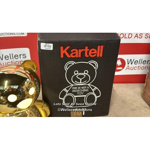 8102 - KARTELL TABLE LAMP METALLIC BEAR 