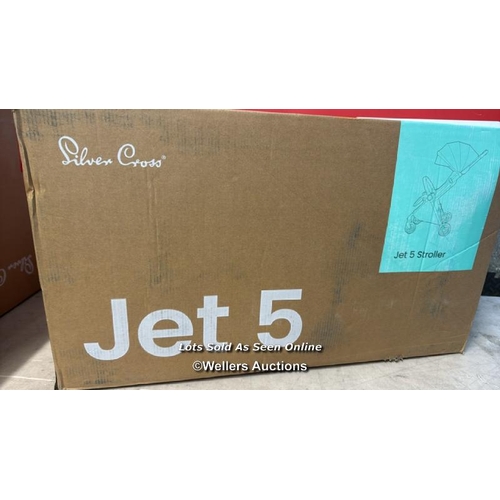 8112 - SILVER CROSS JET 5 STROLLER / SPACE / NEW & SEALED / RRP: 345 / G1