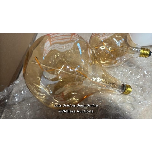 8126 - SET OF THREE TALA LARGE LIGHT BULBS  / G7