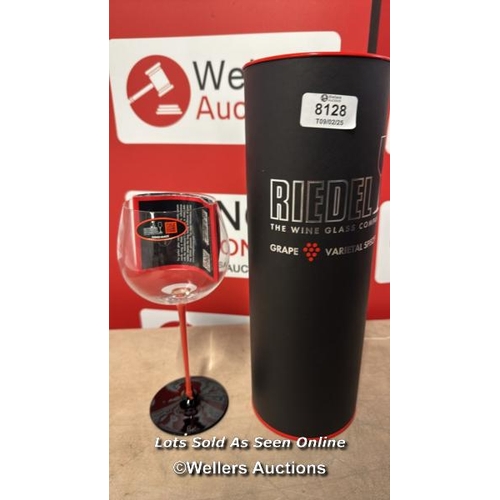 8128 - RIEDEL WINE GLASS - GRAPE VARIETAL SPECIFIC / NEW / G7