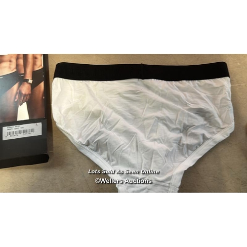 8207 - TOM FORD BRIEF COTTON STRETCH / L / WHITE / NEW / G8