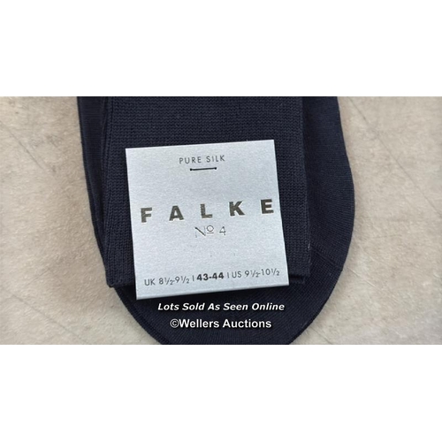 8216 - FALKE SOCK PURE SILK / DARK / RRP: 50 / G8