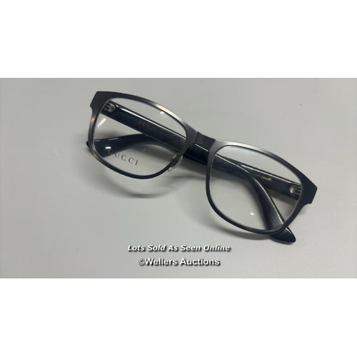 8908 - GUCCI GG0007O 005 BLACK METAL FRAMES