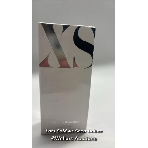 8911 - PACO RABANNE XS POUR HOMME MEN EAU DE TOILETTE 100ML / NEW AND SEALED