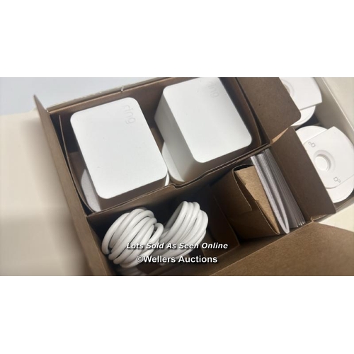 8913 - RING WIRED INDOOR CAMERA 2 PACK / NEW OPEN BOX