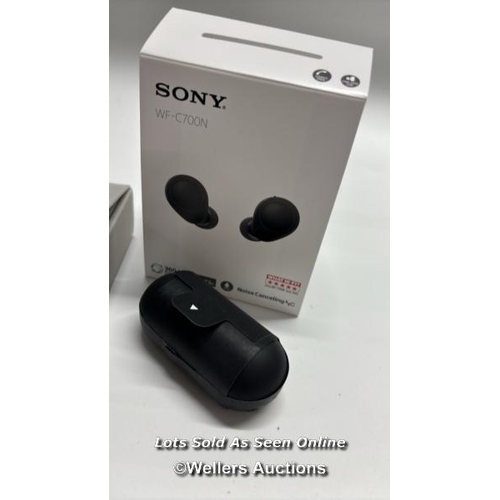 8921 - SONY WF-C700N NOISE CANCELLING IN-EAR HEADPHONES / NEW OPEN BOX