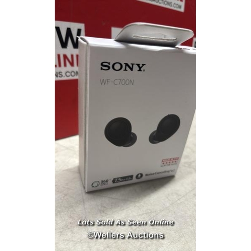 8955 - SONY WF-C700N NOISE CANCELLING IN-EAR HEADPHONES / NEW AND SEALED / F19