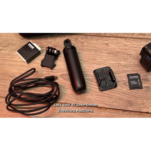 8970 - GOPRO HERO11 BLACK ACTION CAMERA BUNDLE / MINIMAL IF ANY SIGNS OF USE / POWERS UP / F20