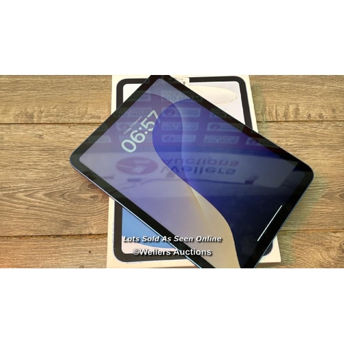 8973 - APPLE IPAD 10TH GEN, 10.9 INCH, WIFI,  MCM84NF/A / MINIMAL IF ANY SIGNS OF USE / POWERS UP / SEE IMA... 