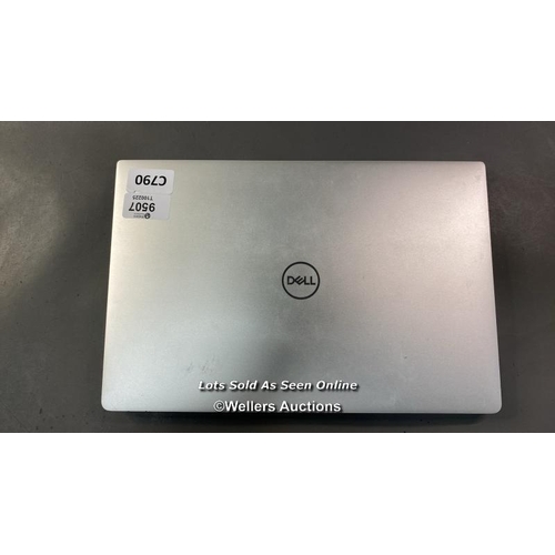 9507 - DELL XPS P82G / SN: P82G004 / HD REMOVED  / BIOS LOCKED - SILVER