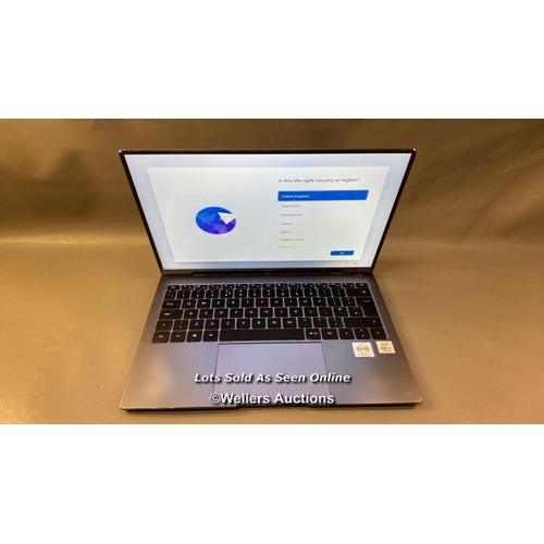 9509 - HUAWEI MACHC-WAX9 / 16GB RAM / I7-1051OU@1.80GHZ / 1TB HD / WINDOWS 11 / SN: B6Q5P20509800533 / GREY... 