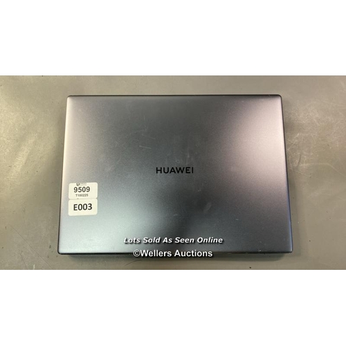 9509 - HUAWEI MACHC-WAX9 / 16GB RAM / I7-1051OU@1.80GHZ / 1TB HD / WINDOWS 11 / SN: B6Q5P20509800533 / GREY... 