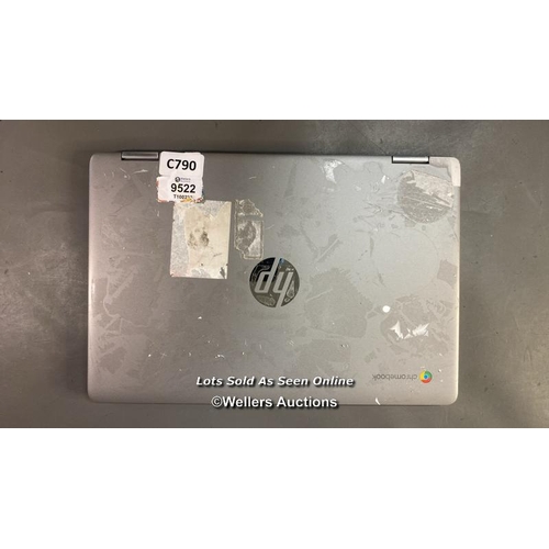 9522 - HP CHROMEBOOK / MODEL 14A-CA1000CA / SN:5CD344DKBV - SILVER