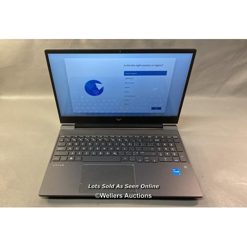 9525 - HP VICTUS GAMING 15-FA0XXX / 16GB RAM / I5-12500H@2.50GHZ / 512 GB / WINDOWS 11 / SN: 5CD2427KTT - B... 